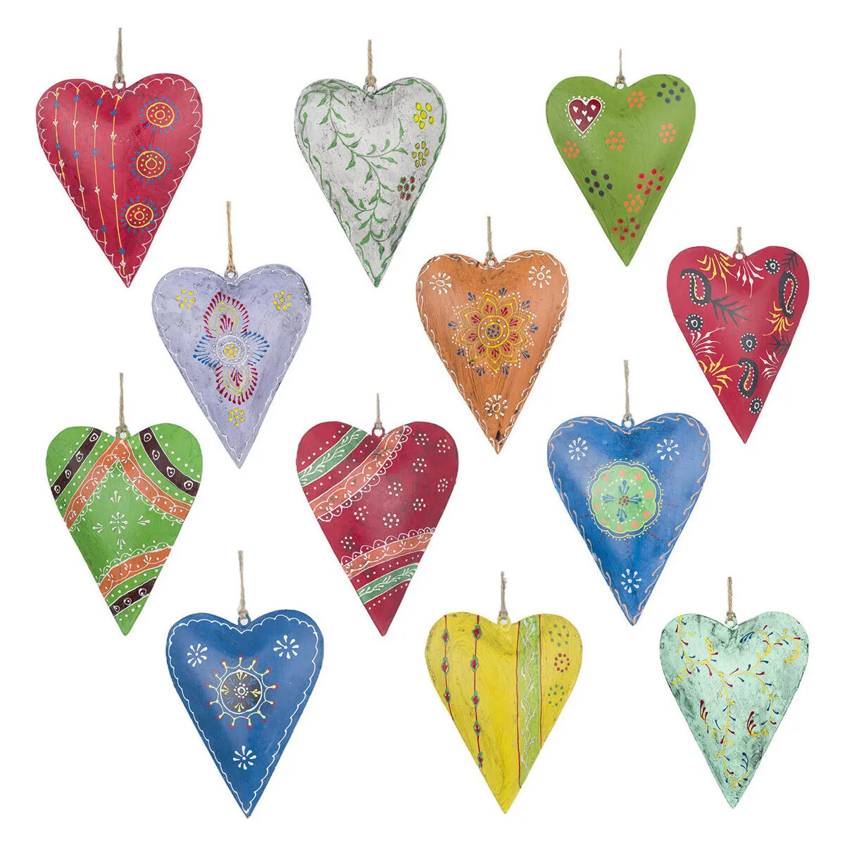 Corazones Set 12 Unidades