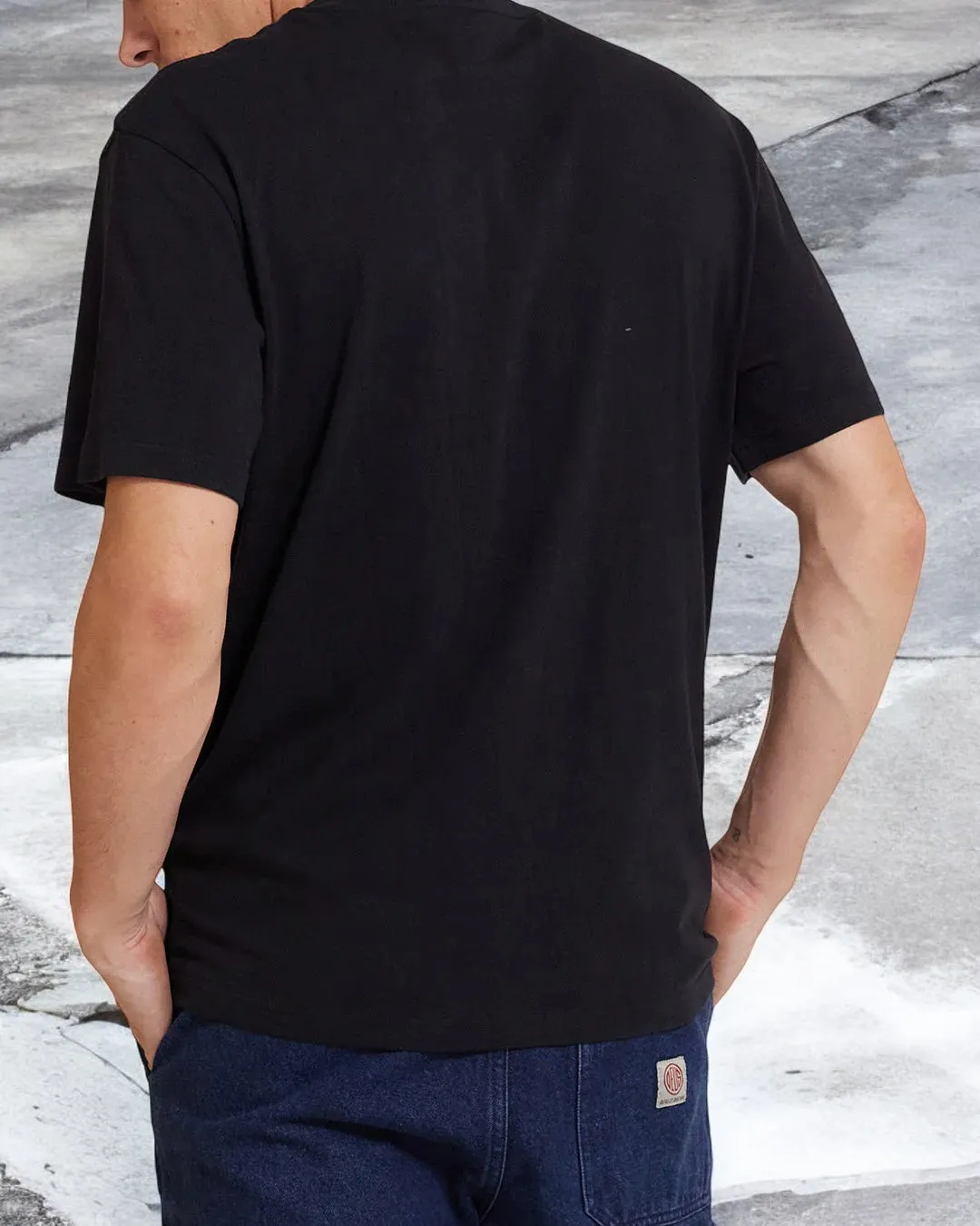 Deus Ex Machina – Camiseta Single fin black