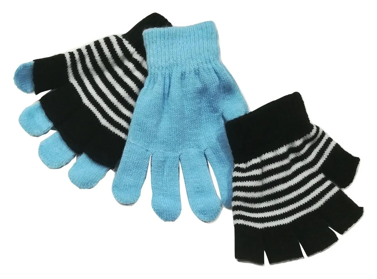 DOBLES GUANTES MÁGICOS RAYAS