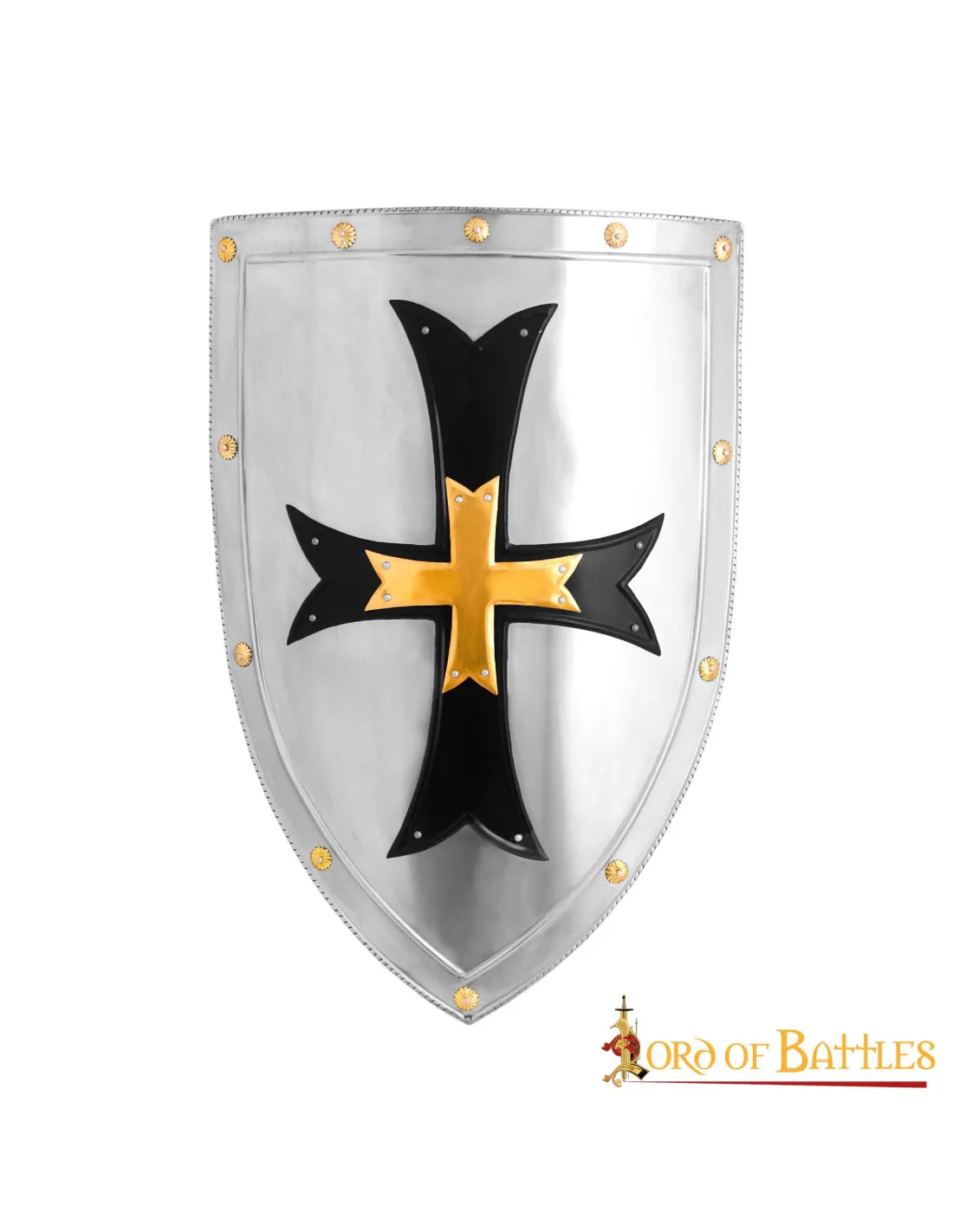 Escudo Caballeros de las Cruzadas en acero