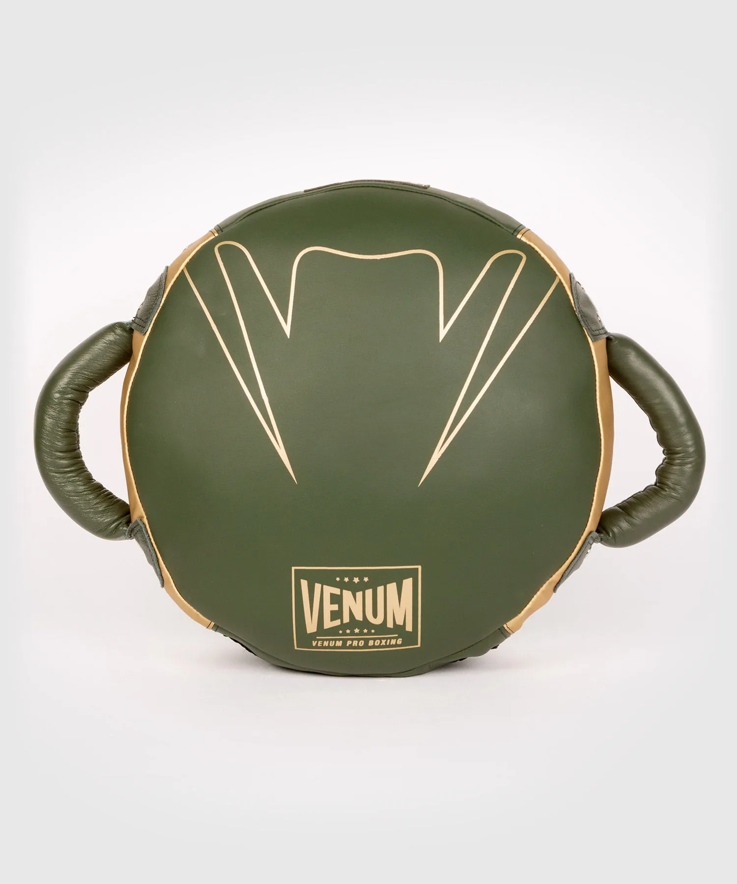 ESCUDO DE PUñO REDONDO VENUM PRO BOXING  CAQUI/ORO