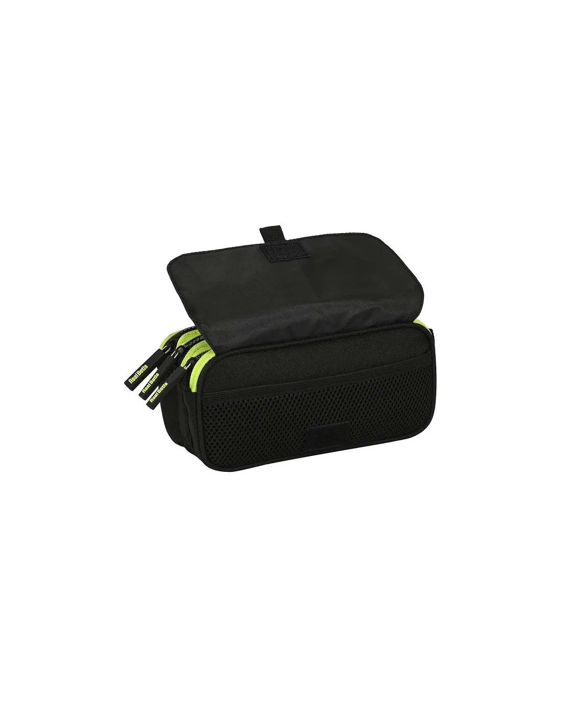 Estuche Real Betis Balompié triple con bolsillo auxiliar