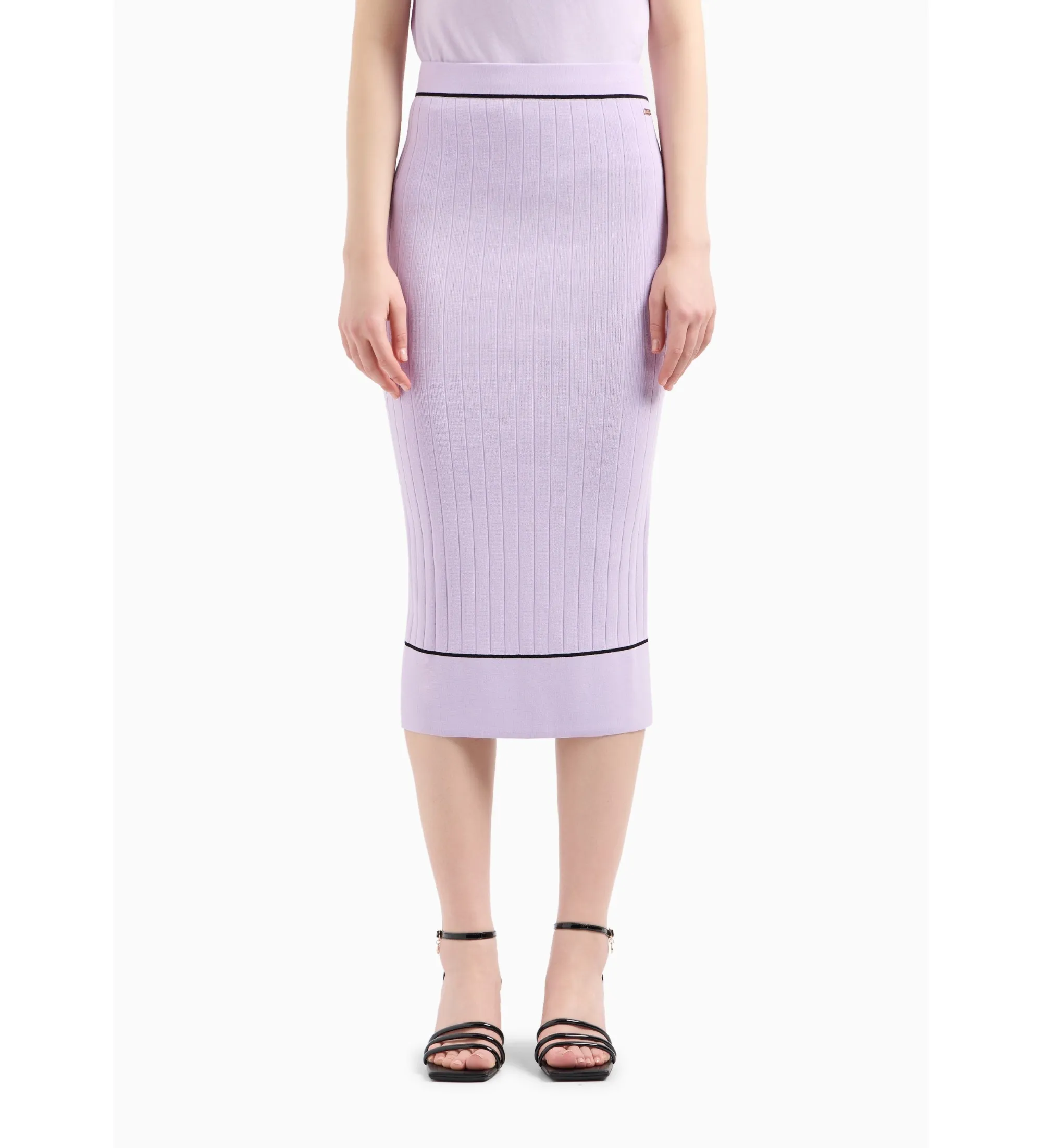 Falda Casual lila