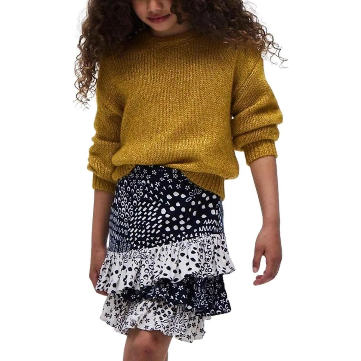 Falda estampada