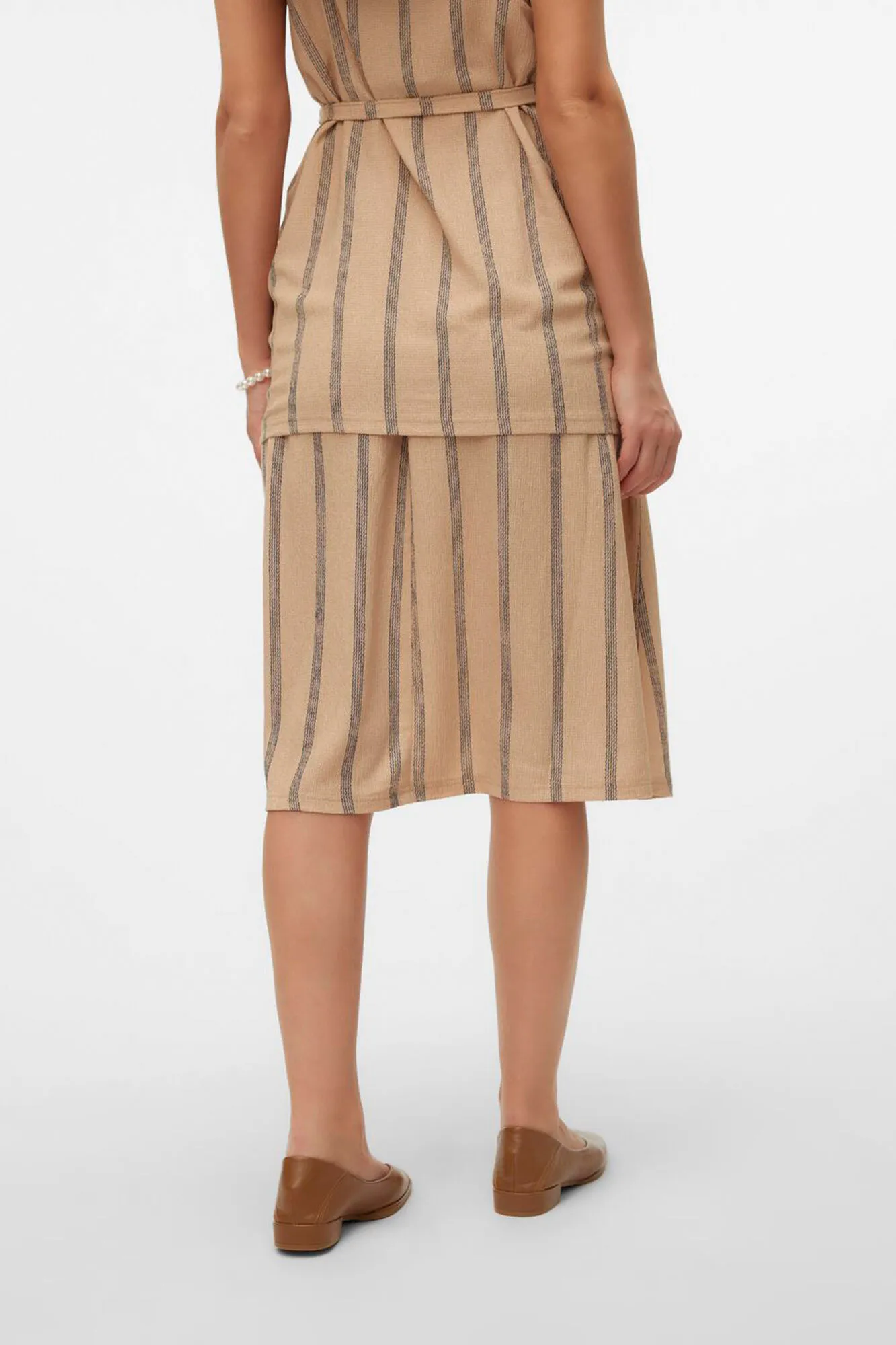 Falda midi maternity 