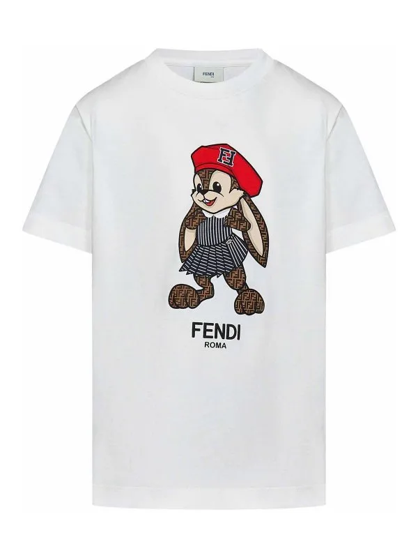FENDI JR CAMISETA  FENDI ROMA