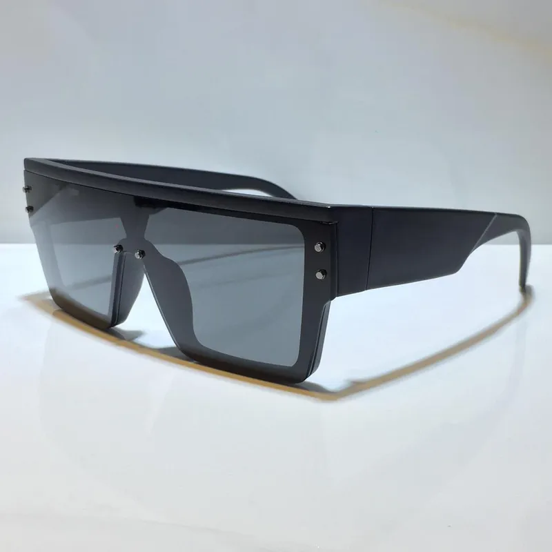 GAFAS DE SOL PARA MUJERES HOMBRES DISEñADOR 1583 ESTILO ANTIULTRAVIOLETA ESCUDO RETRO PLACA DE LENTE CUADRADO DE UNA PIEZA MARC