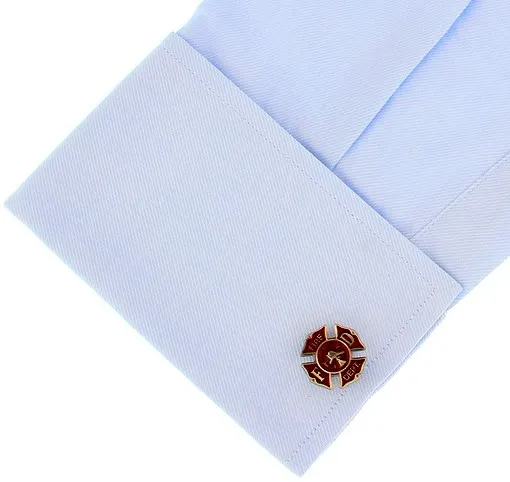 Gemelos para camisa Escudo de Bomberos