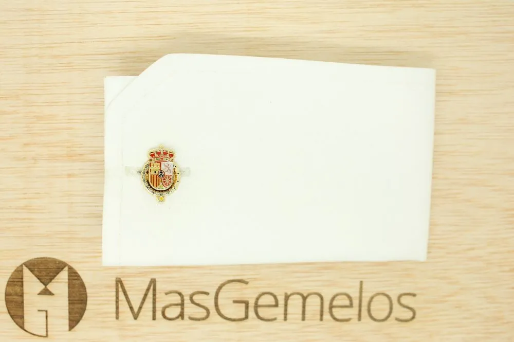 Gemelos para camisa Escudo Felipe VI