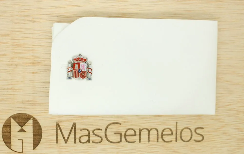 Gemelos para camisa escudo Oficial España