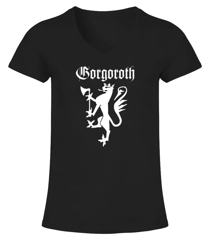 Gorgoroth Merch Camiseta cuello pico Mujer