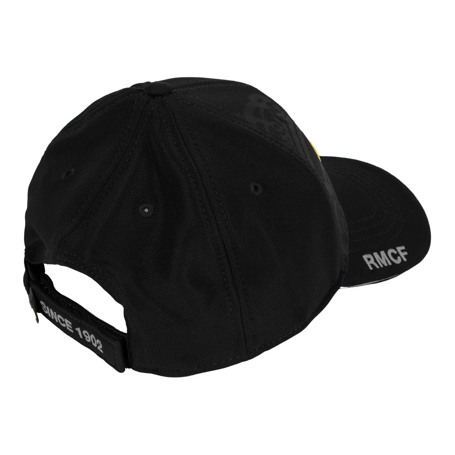Gorra Negra Escudo Real Madrid