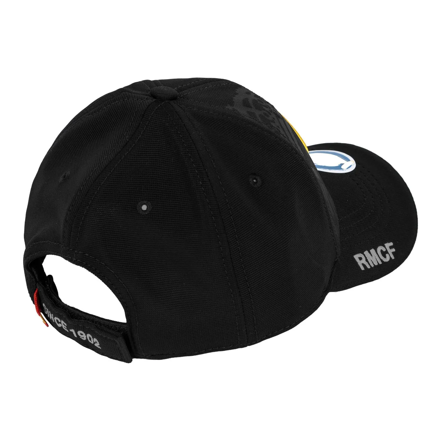 Gorra Negra Niño Escudo Real Madrid