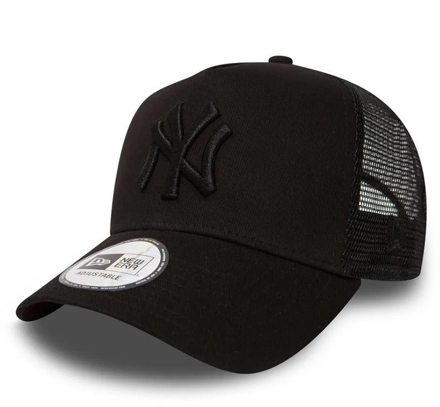 Gorra New Era New York Yankees Clean Trucker Negra