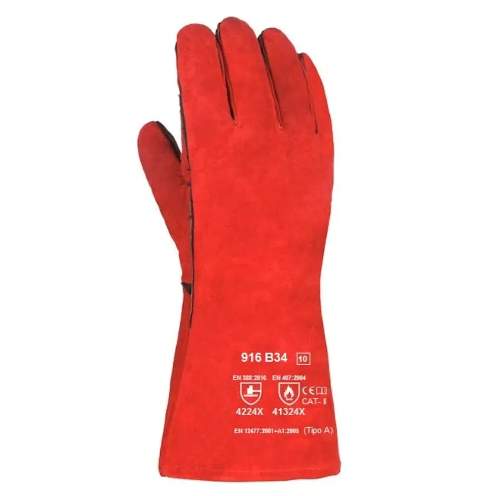 Guante de serraje soldador (12 pares)