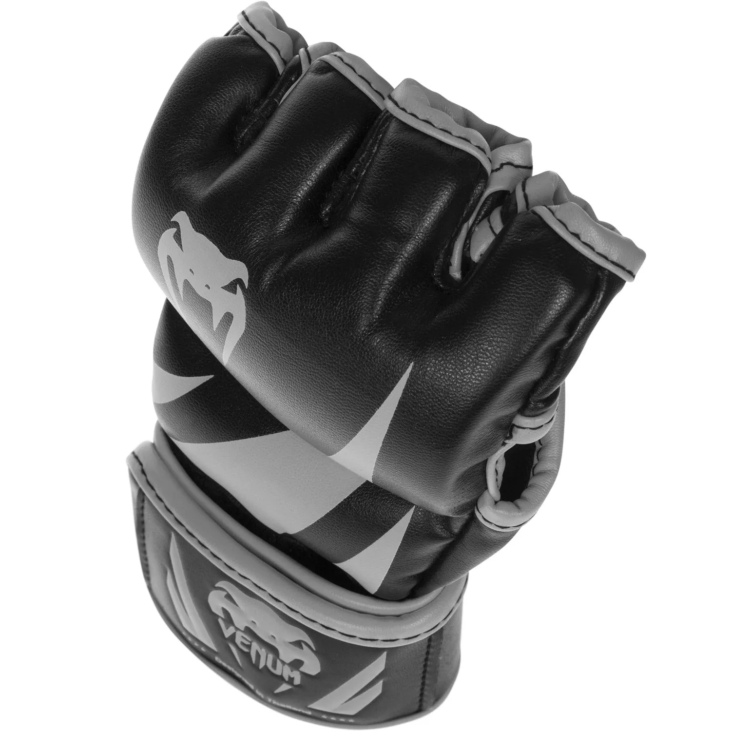 GUANTES DE BOXEO VENUM CHALLENGER MMA   NEGRO/GRIS
