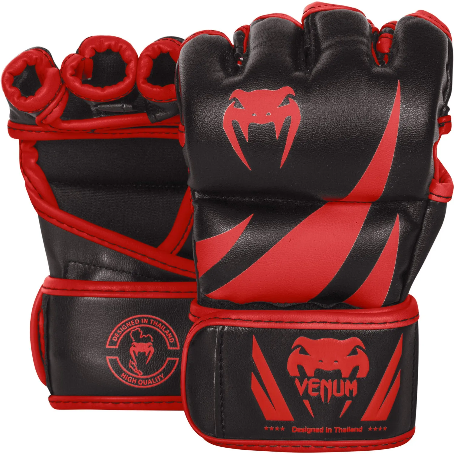 GUANTES DE BOXEO VENUM CHALLENGER MMA   NEGRO/ROJO  EXCLUSIVIDAD