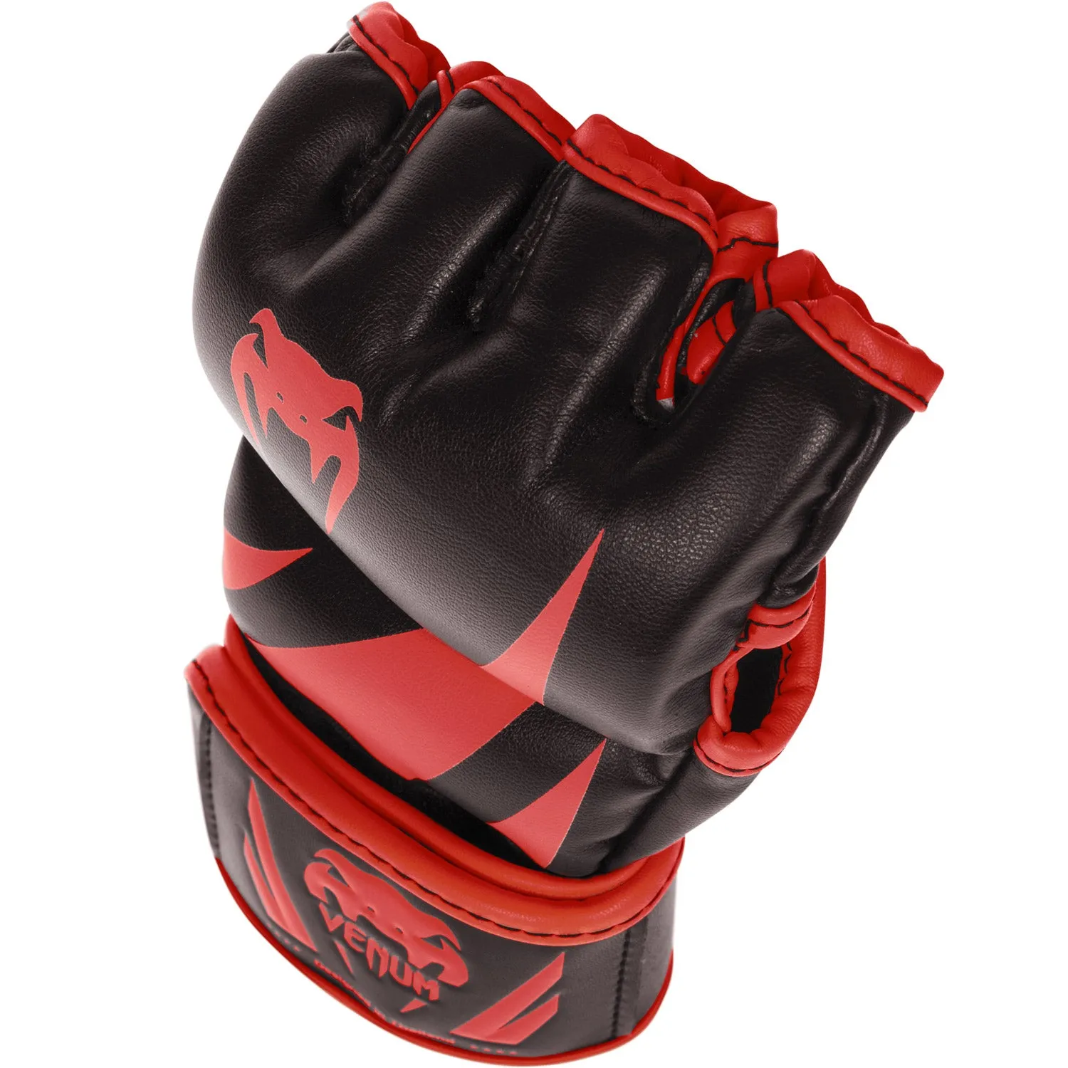 GUANTES DE BOXEO VENUM CHALLENGER MMA   NEGRO/ROJO  EXCLUSIVIDAD