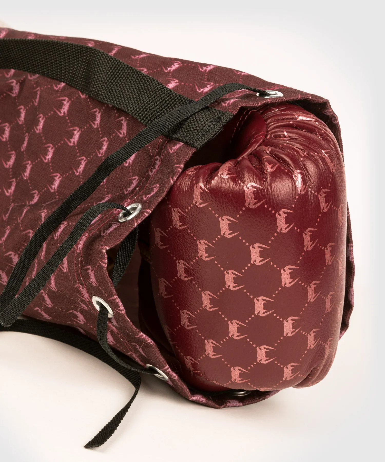 GUANTES DE BOXEO VENUM COCO MONOGRAM PRO   ROJO GRANATE