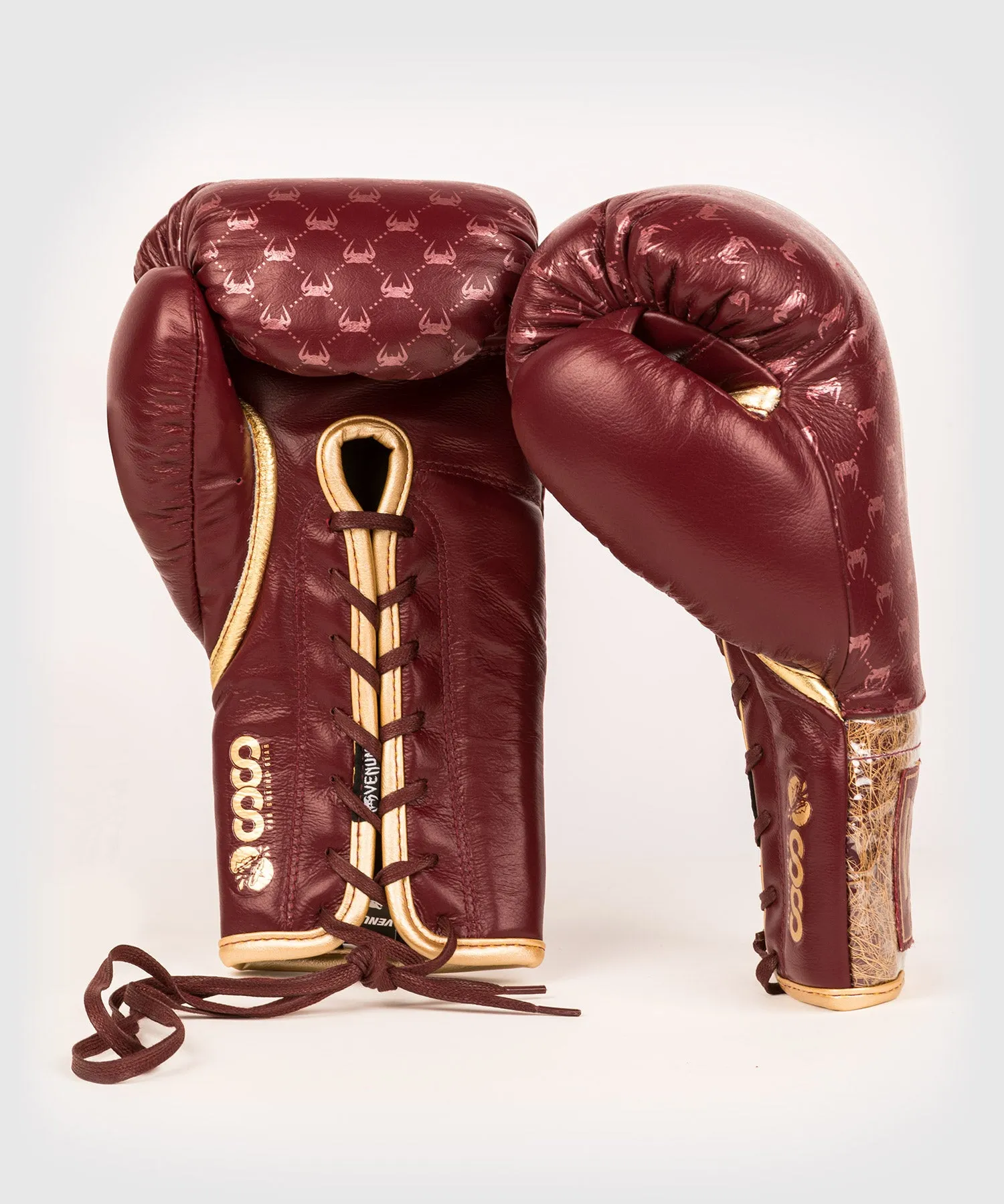 GUANTES DE BOXEO VENUM COCO MONOGRAM PRO   ROJO GRANATE