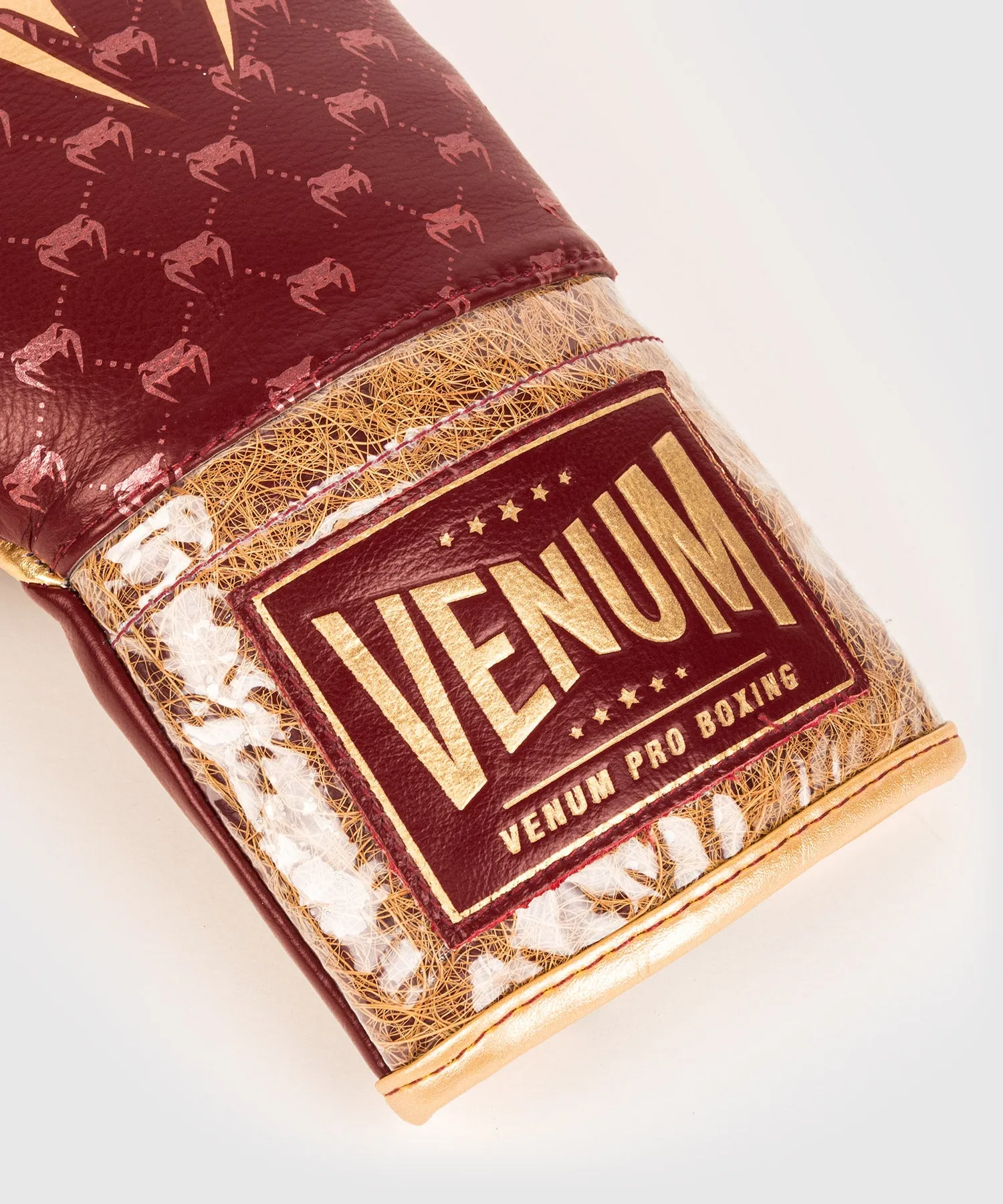 GUANTES DE BOXEO VENUM COCO MONOGRAM PRO   ROJO GRANATE