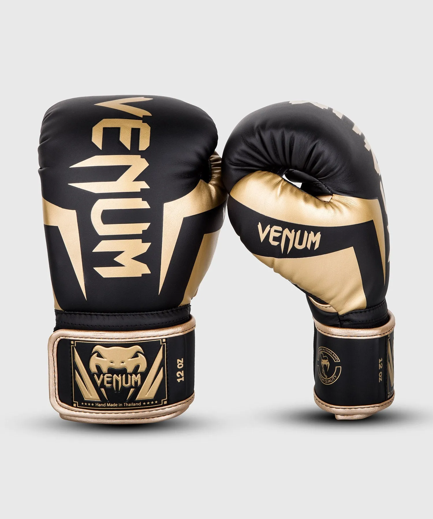 GUANTES DE BOXEO VENUM ELITE   NEGRO/ORO