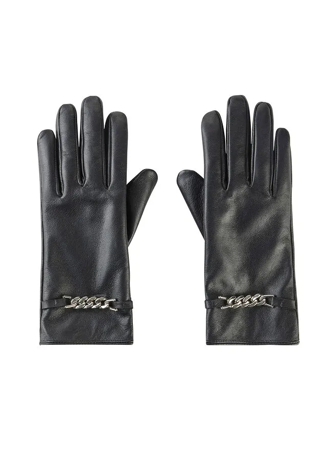 GUANTES NEGROPLATA