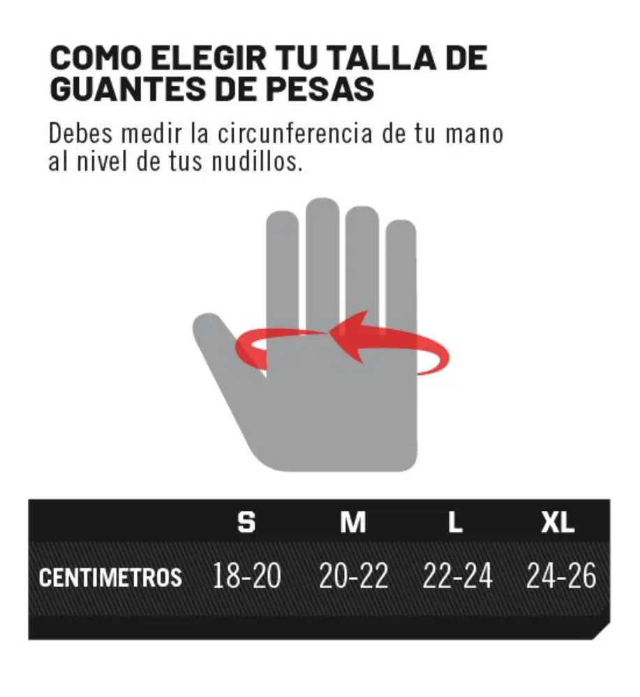 Guantes para pesas