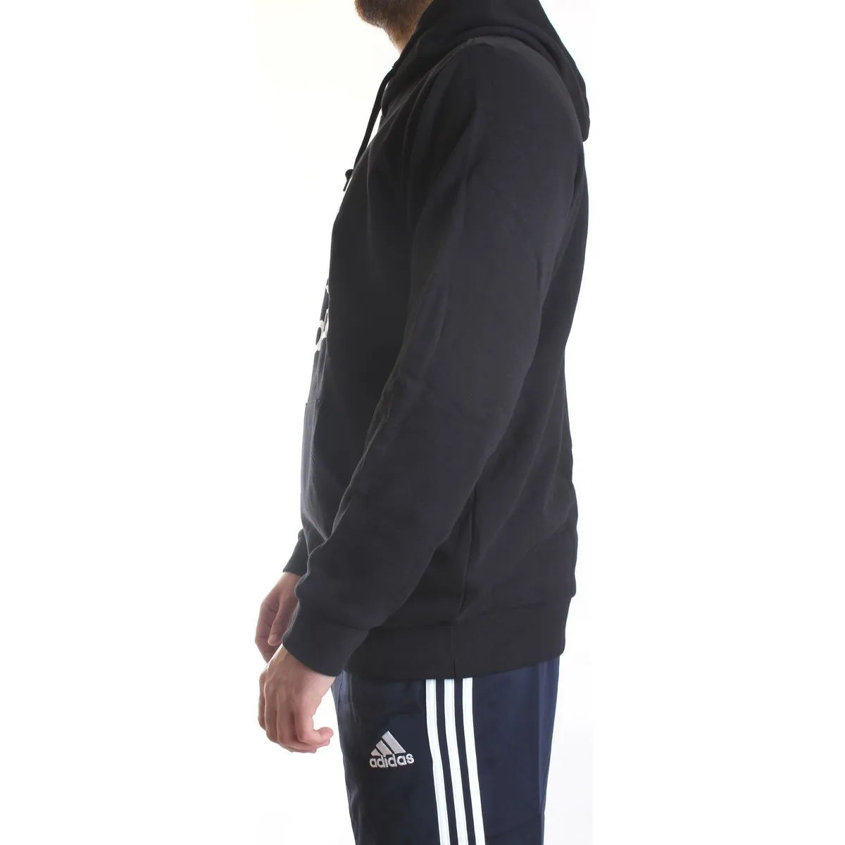 H06667 Sudadera hombre negro