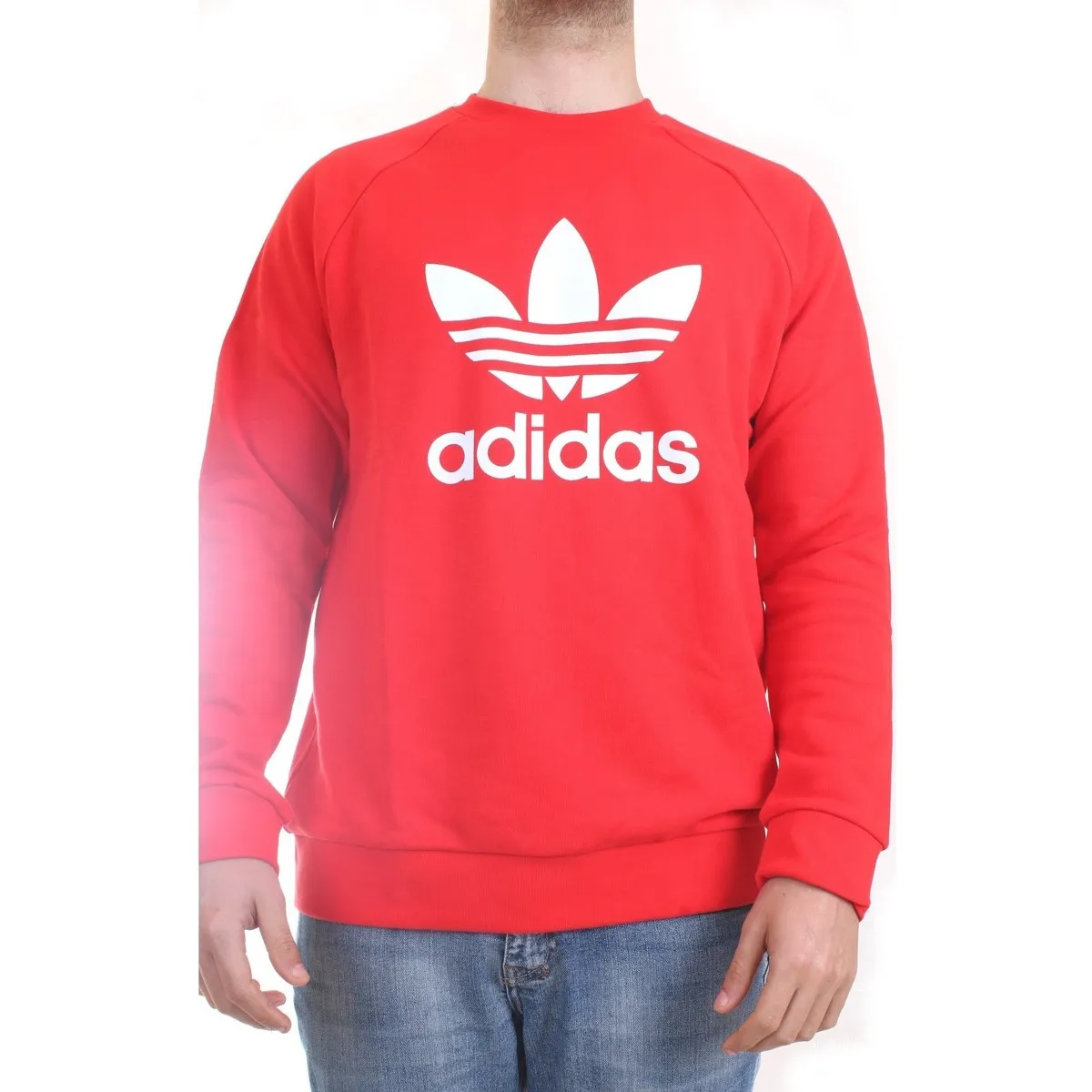 HE9489 Sudadera hombre rojo