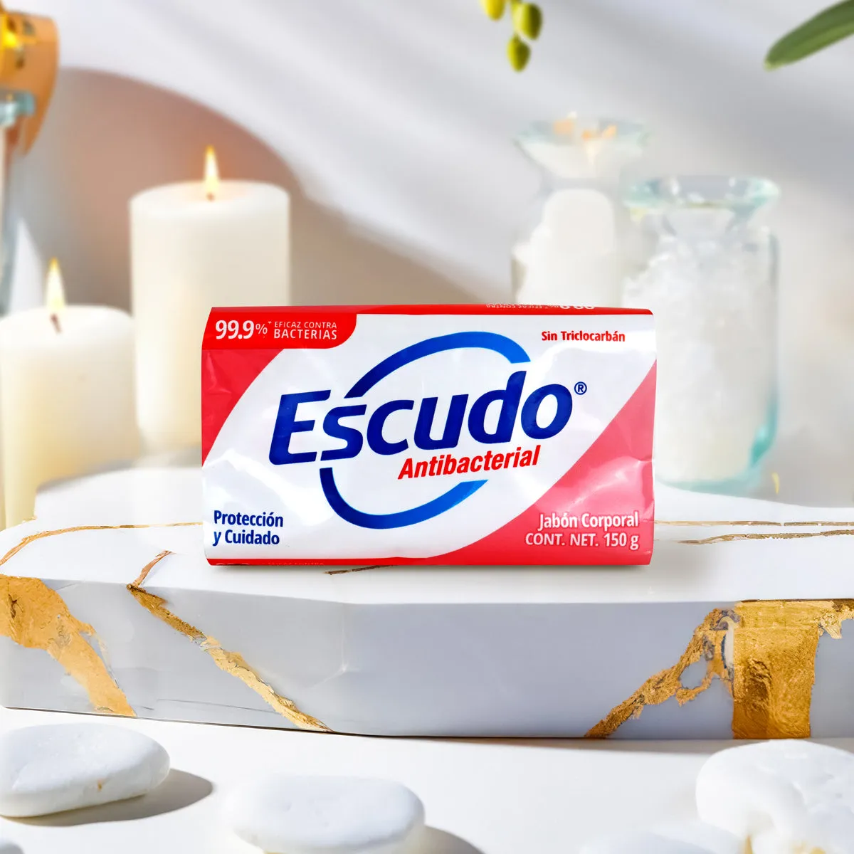 Jabón Escudo Antibacterial en Barra