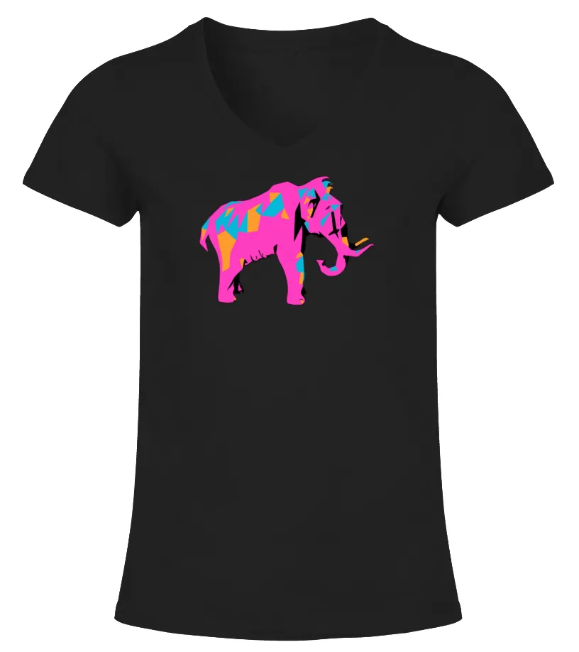 Mammoth Club Merch Camiseta cuello pico Mujer