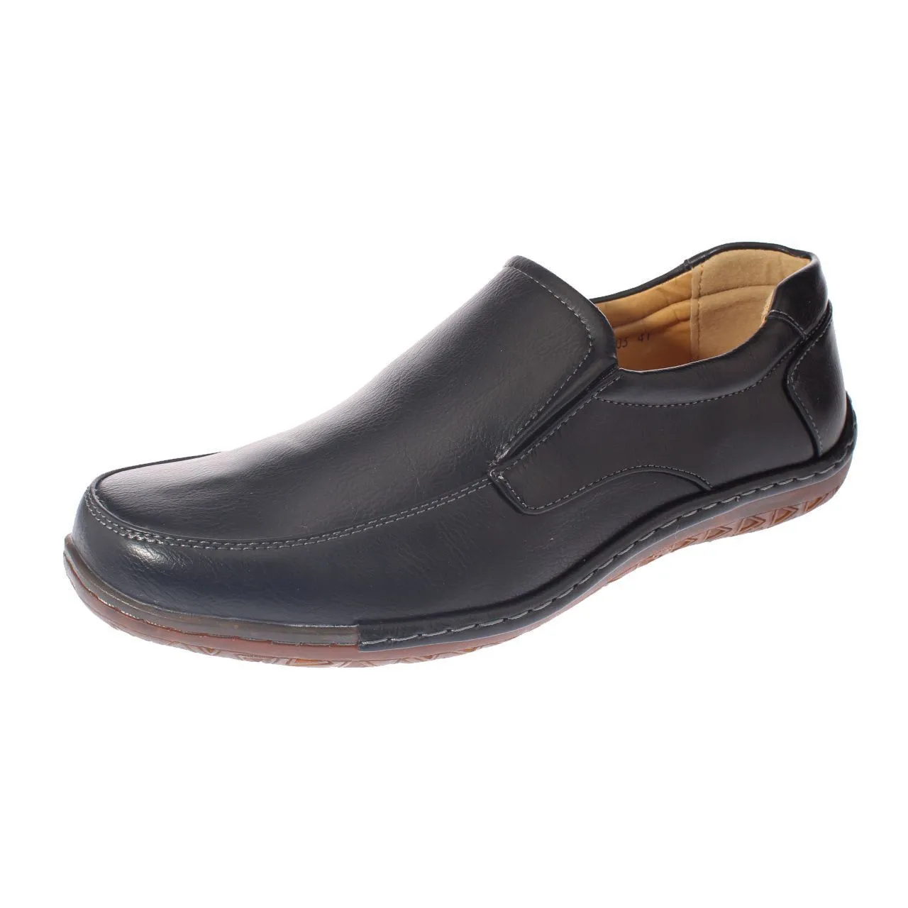 Mocasín Negro Vía Franca Art. 8ask3303black
