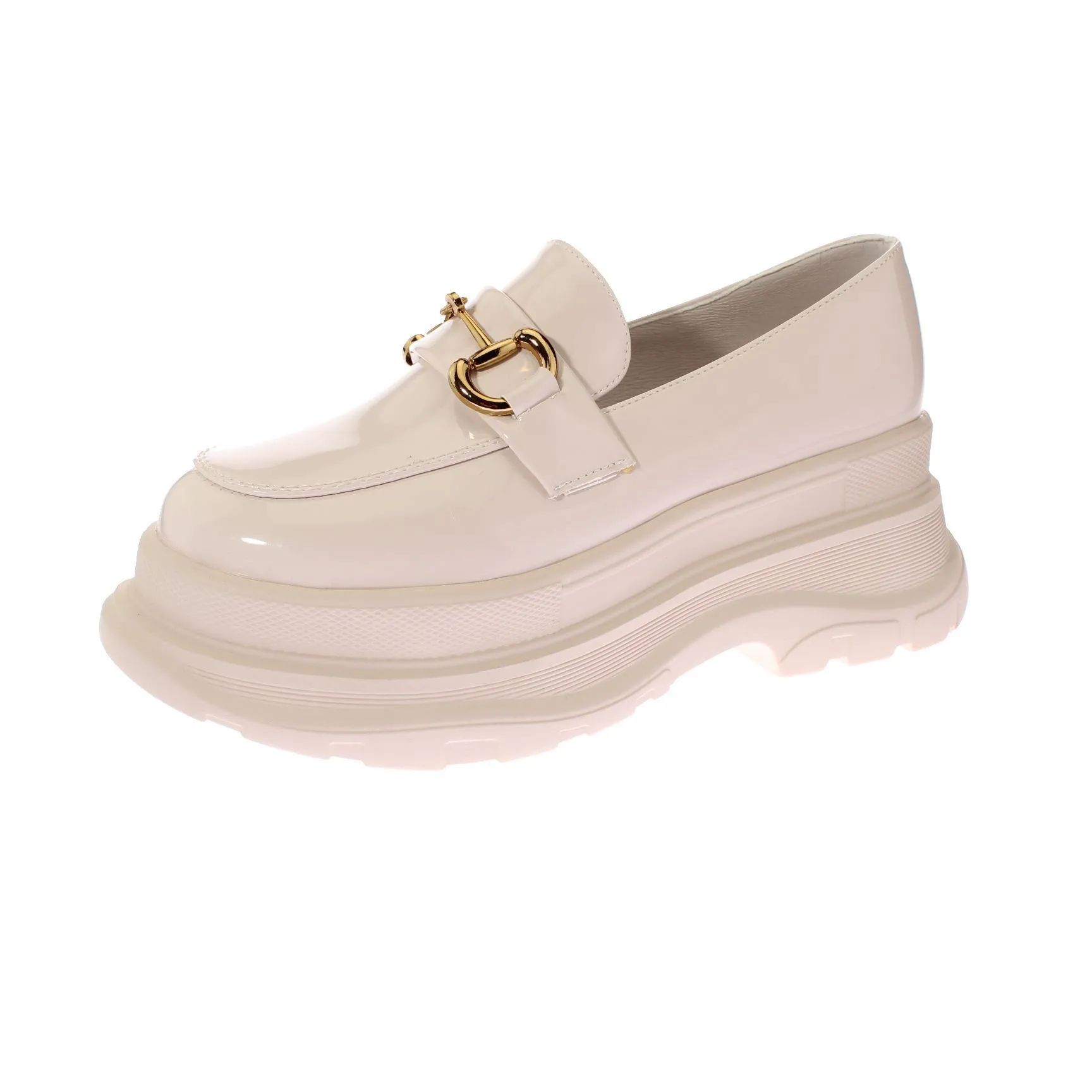 Mocasin Terraplen Blanco Vía Franca Art. 52111b31270beige