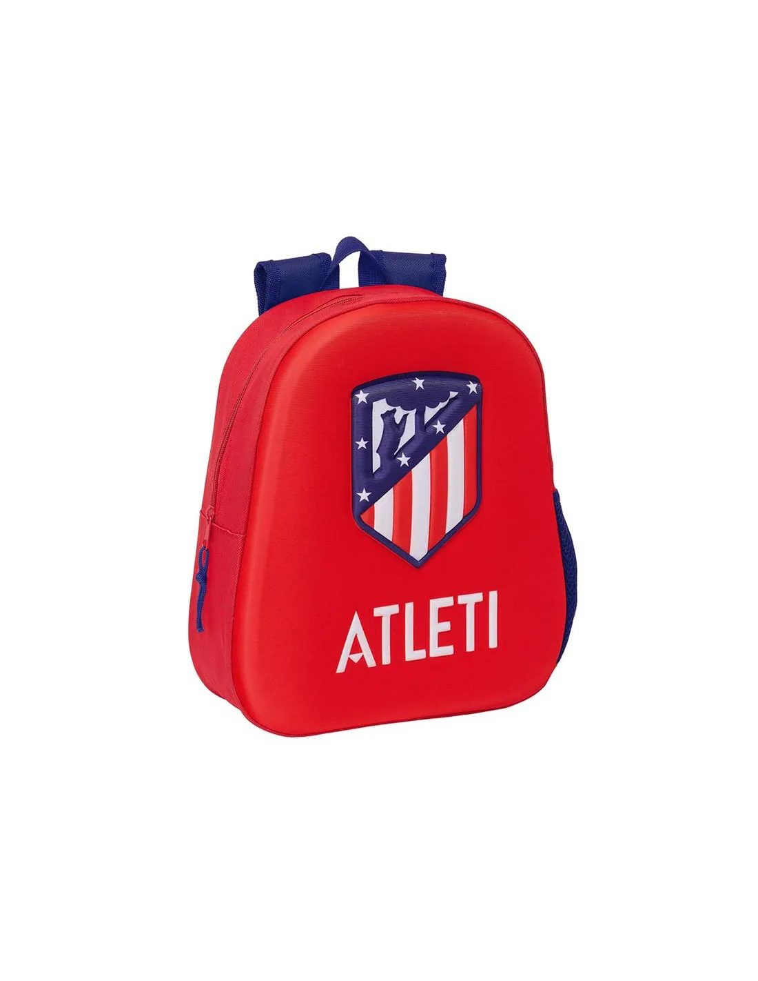 Mochila infantil Atlético de Madrid con escudo 3D