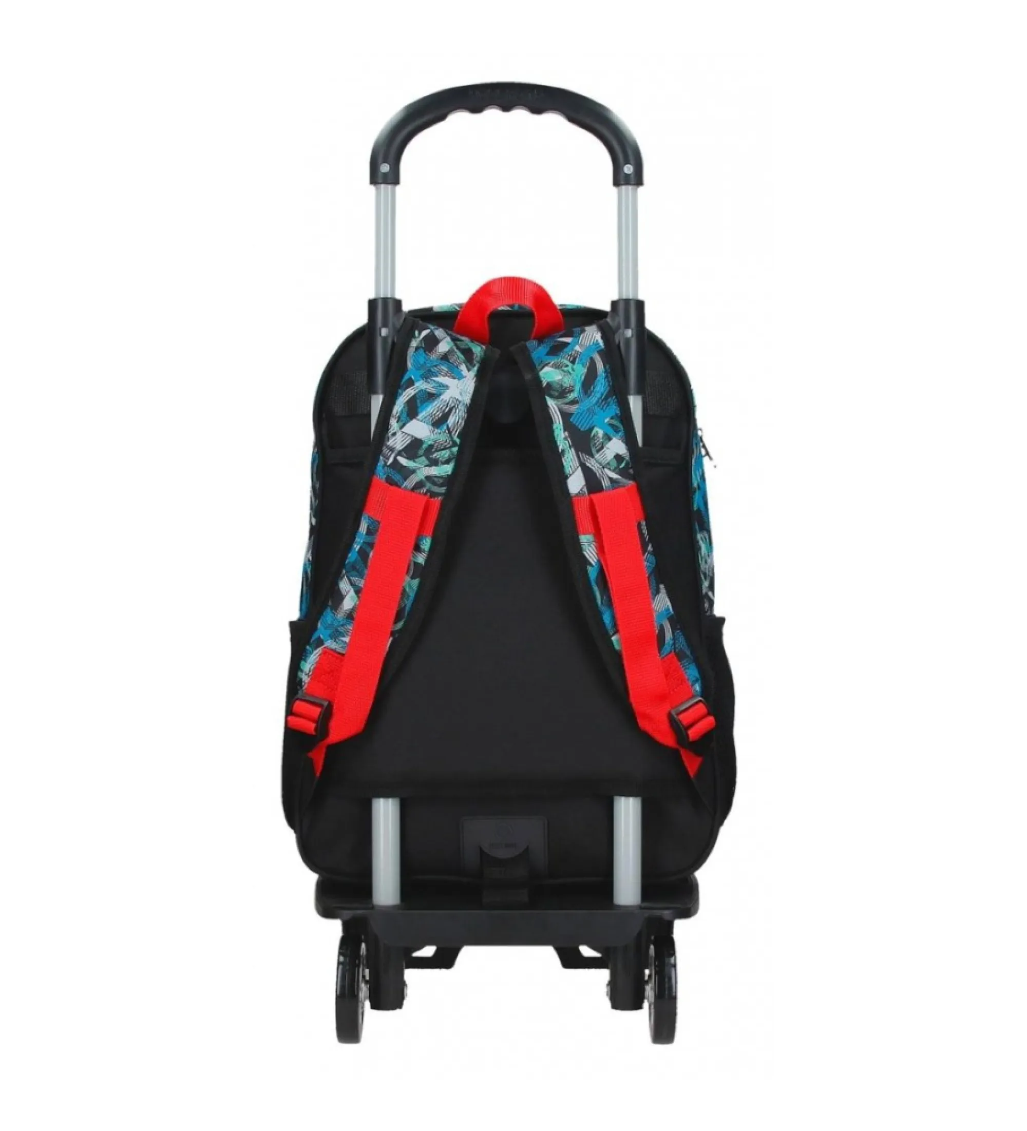 Mochila Marvel Shield dos compartimentos con carro negro