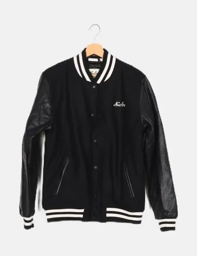 New ERA Bomber negra combinada