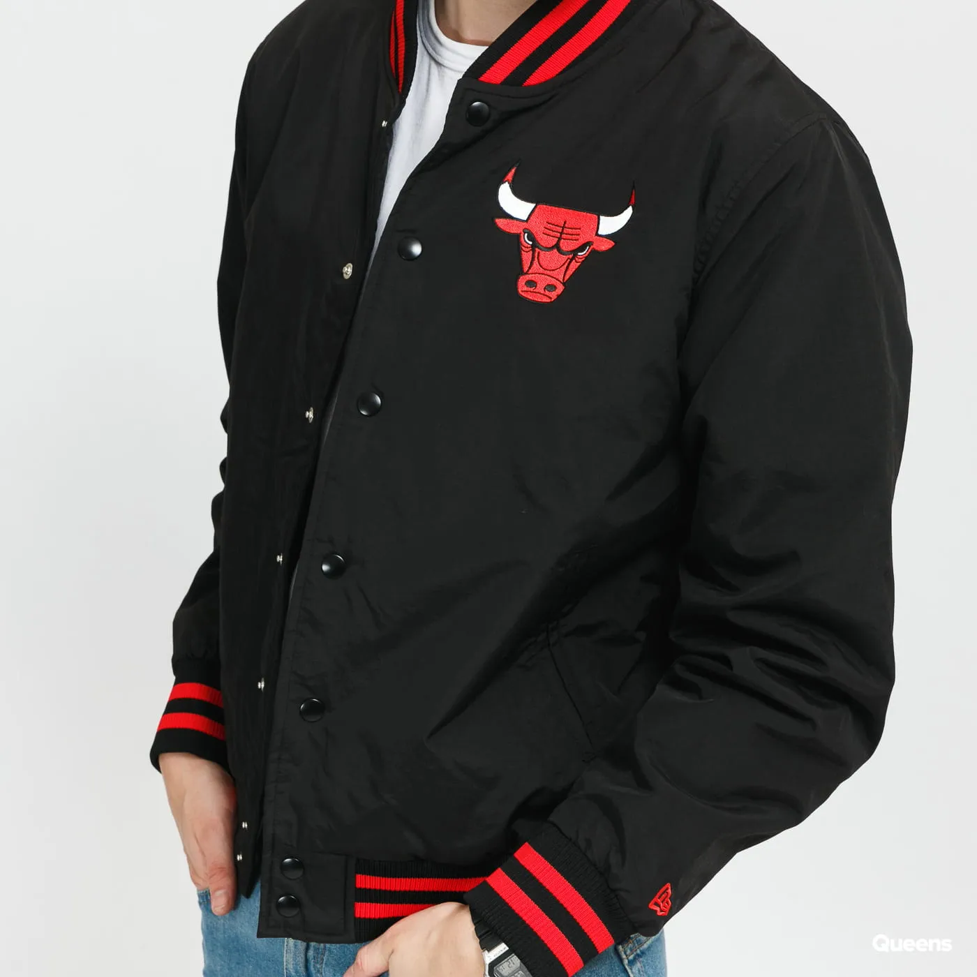 New Era NBA Team Wordmark Bomber Chicago Bulls