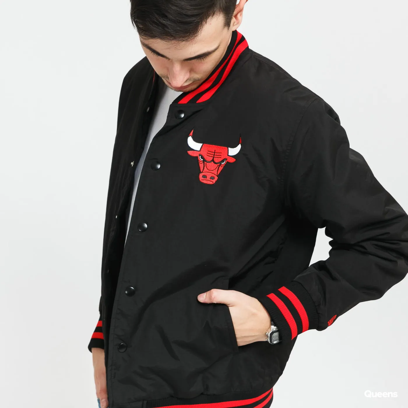 New Era NBA Team Wordmark Bomber Chicago Bulls