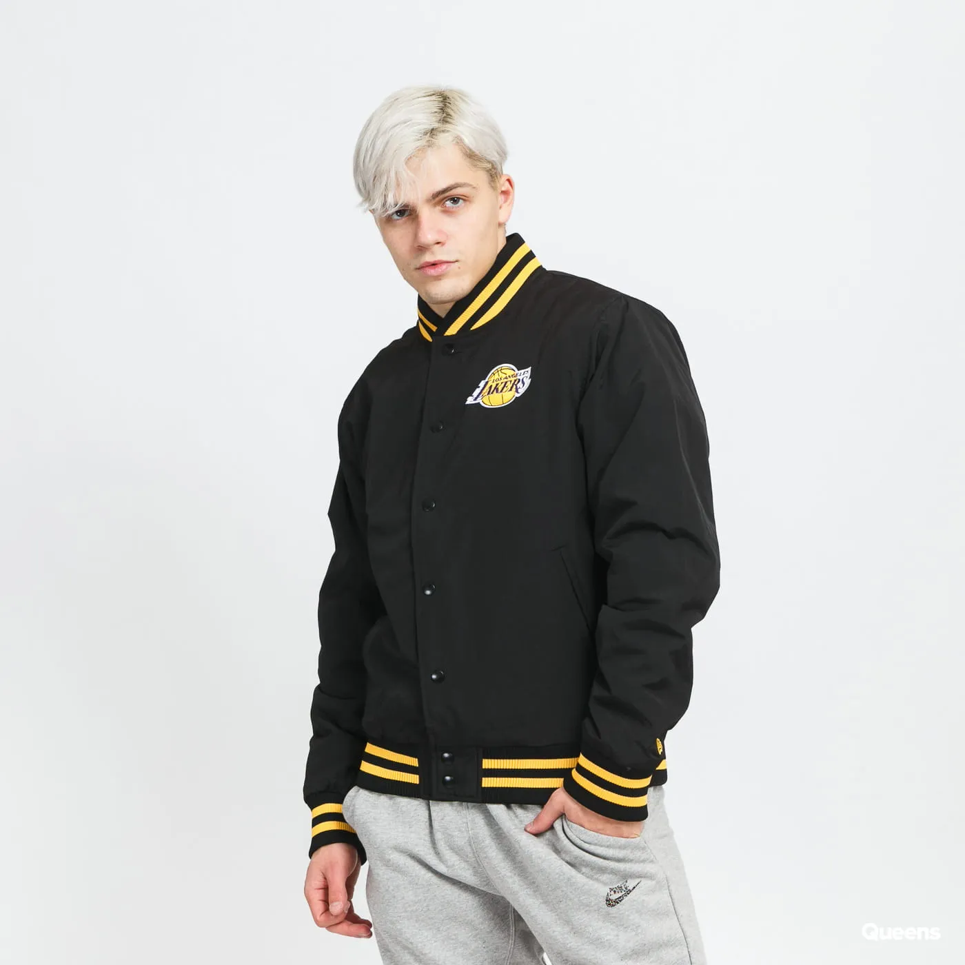 New Era NBA Team Wordmark Bomber LA Lakers