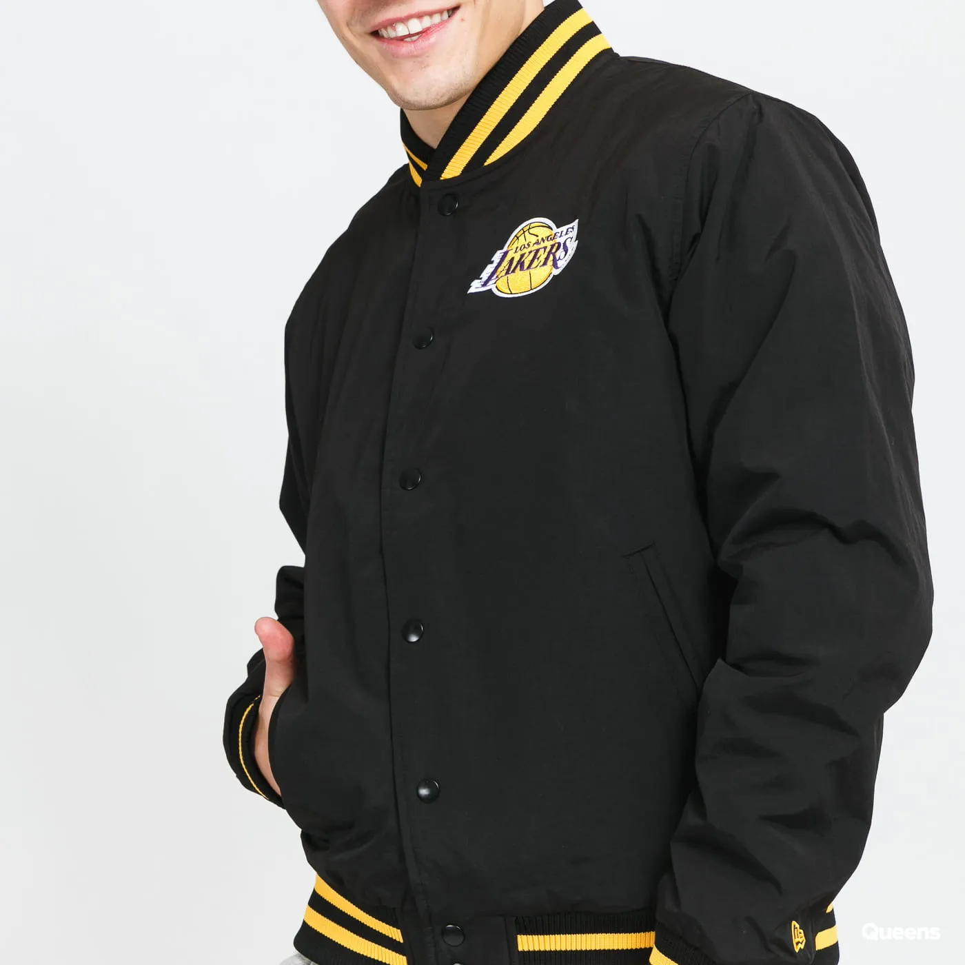New Era NBA Team Wordmark Bomber LA Lakers