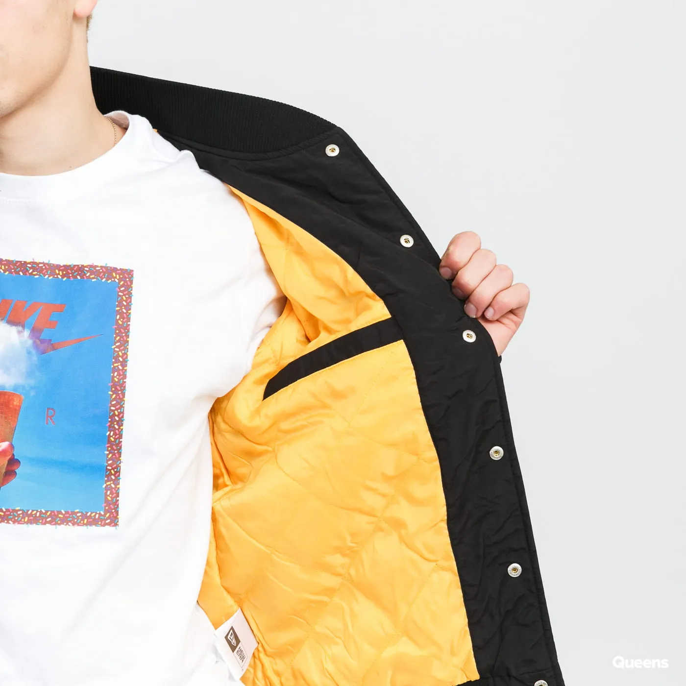 New Era NBA Team Wordmark Bomber LA Lakers