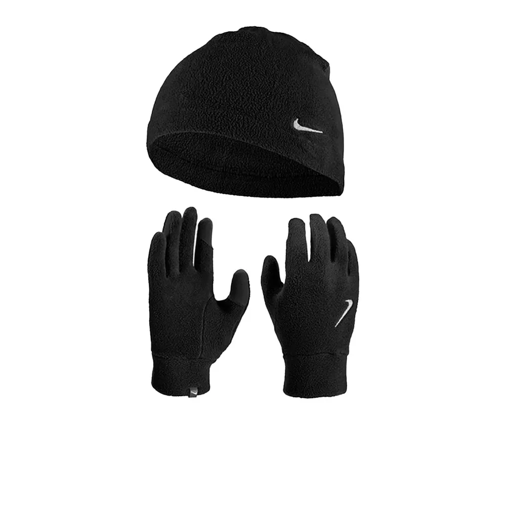 NIKE FORRO POLAR GORRA Y GUANTES SET  FA23