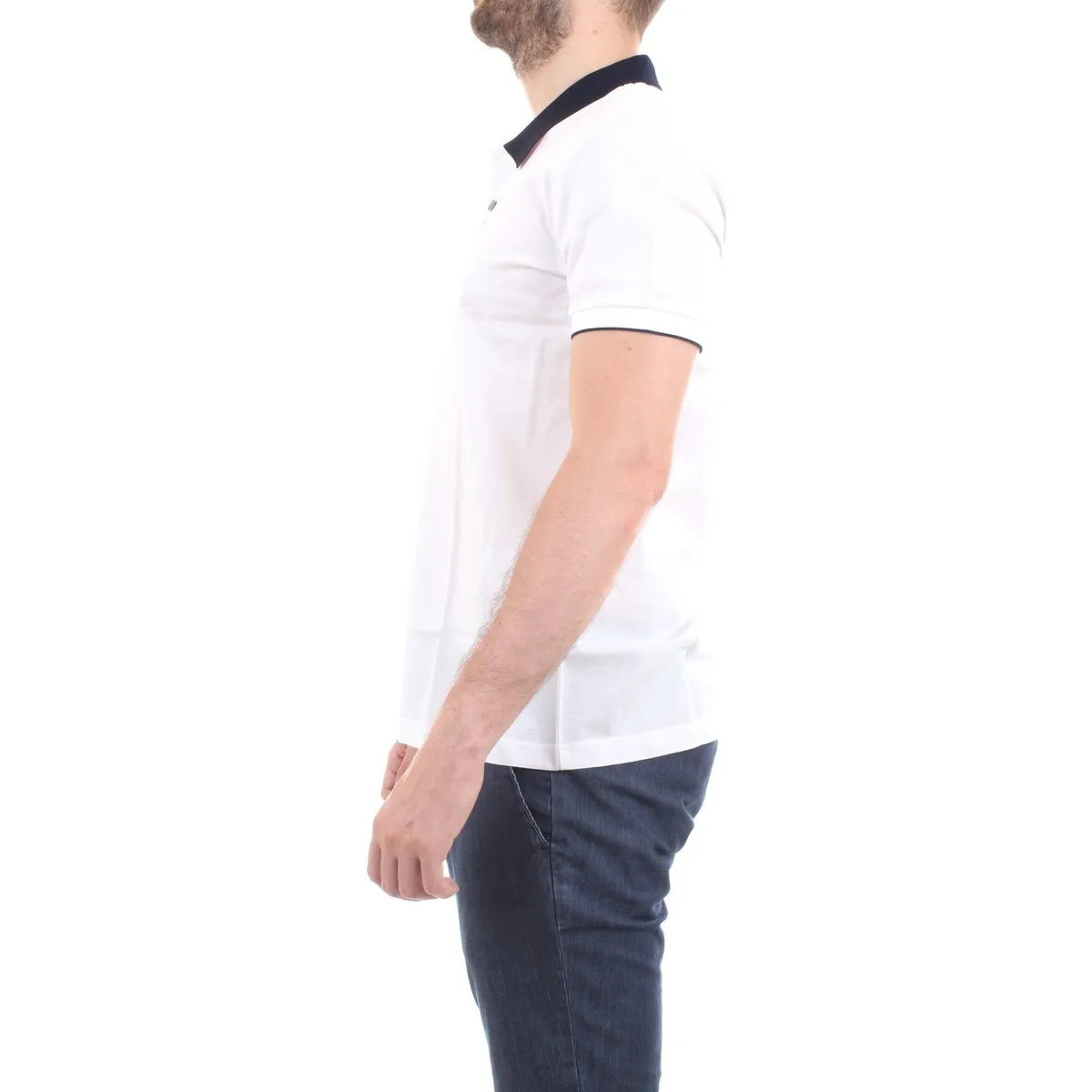NV72037 polo hombre Blanco