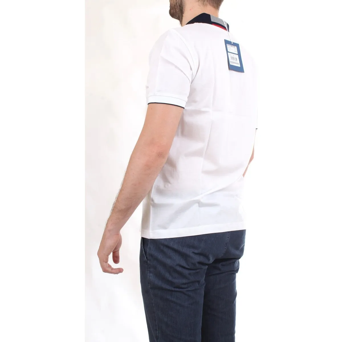 NV72037 polo hombre Blanco