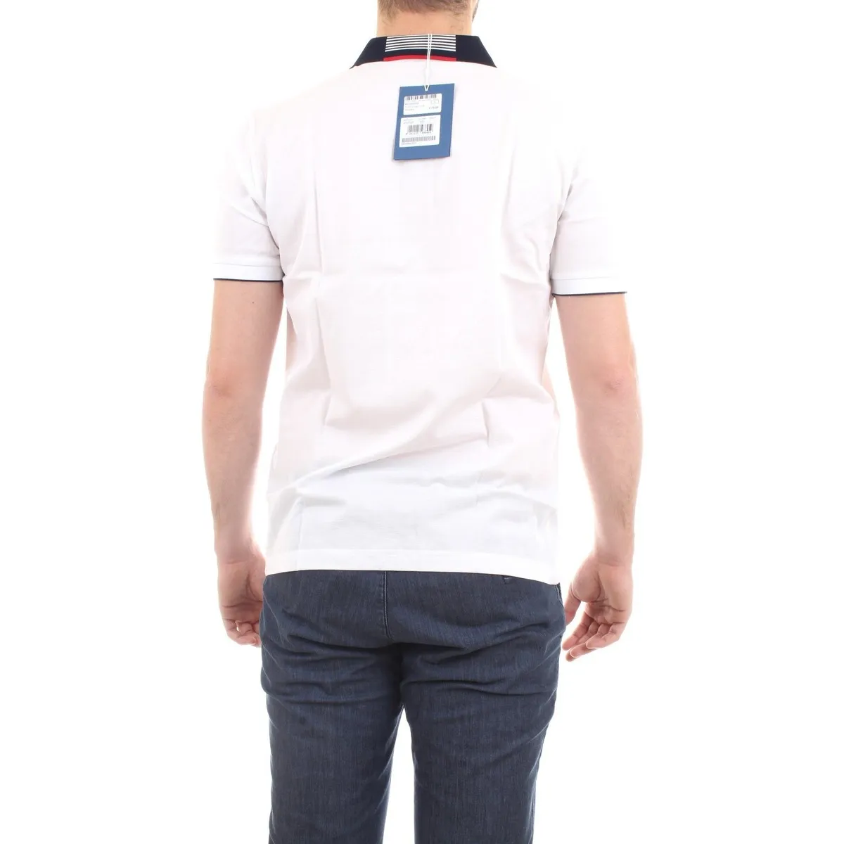 NV72037 polo hombre Blanco