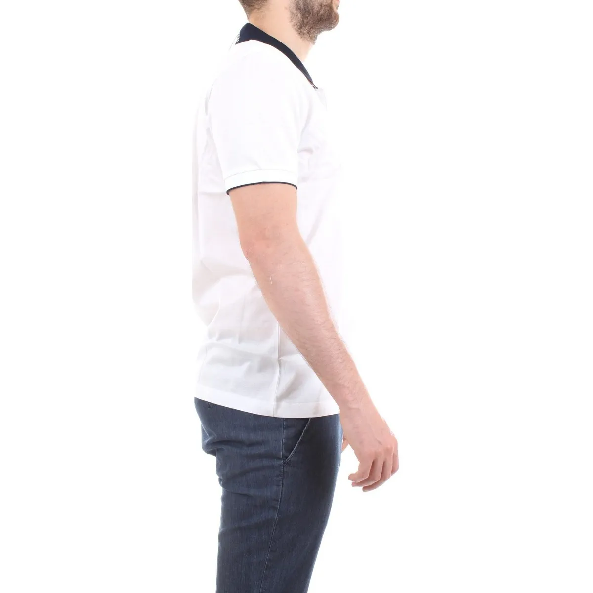 NV72037 polo hombre Blanco