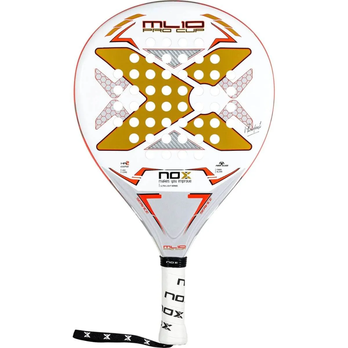 Pala Pádel Nox ML10 Pro Cup Ultralight 2023 Blanca