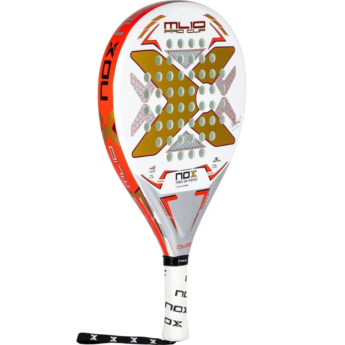 Pala Pádel Nox ML10 Pro Cup Ultralight 2023 Blanca