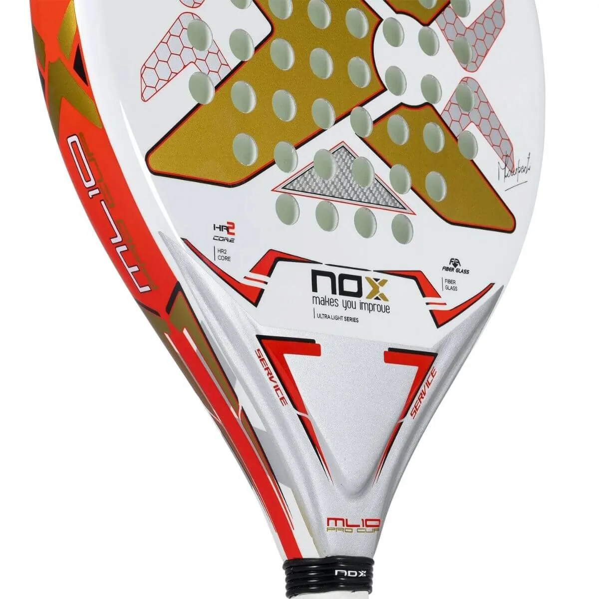 Pala Pádel Nox ML10 Pro Cup Ultralight 2023 Blanca